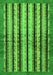 Machine Washable Abstract Green Modern Area Rugs, wshabs634grn