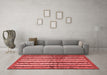 Modern Red Washable Rugs