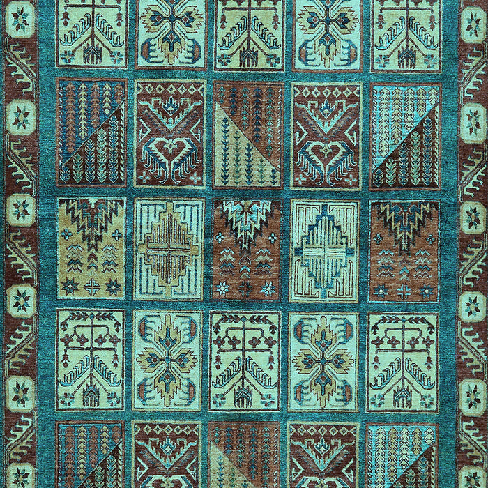 Machine Washable Abstract Light Blue Modern Rug, wshabs635lblu