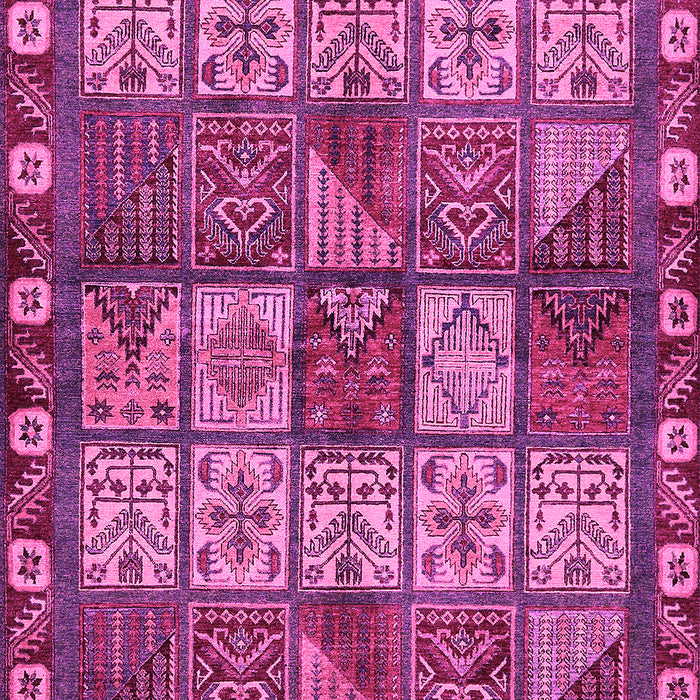 Machine Washable Abstract Pink Modern Rug, wshabs635pnk