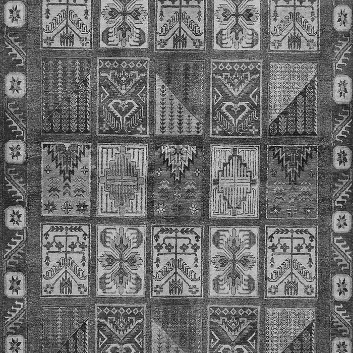 Machine Washable Abstract Gray Modern Rug, wshabs635gry