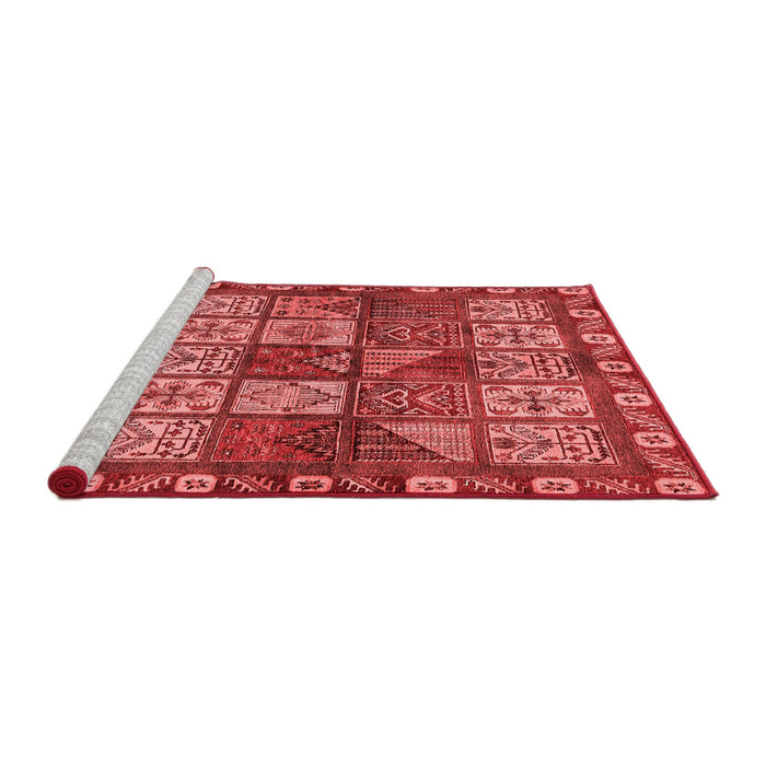 Modern Red Washable Rugs