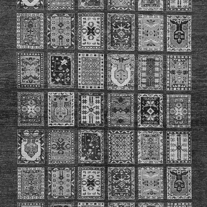 Southwestern Gray Country Rug, abs636gry