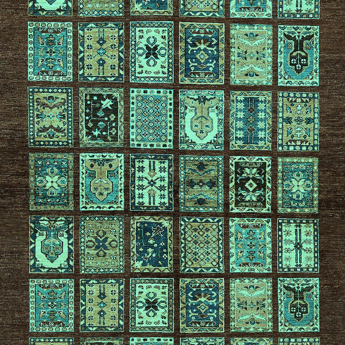 Southwestern Turquoise Country Rug, abs636turq