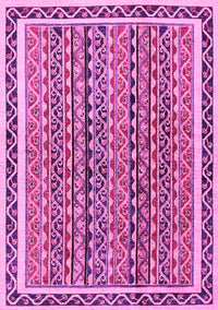 Abstract Pink Modern Rug, abs637pnk