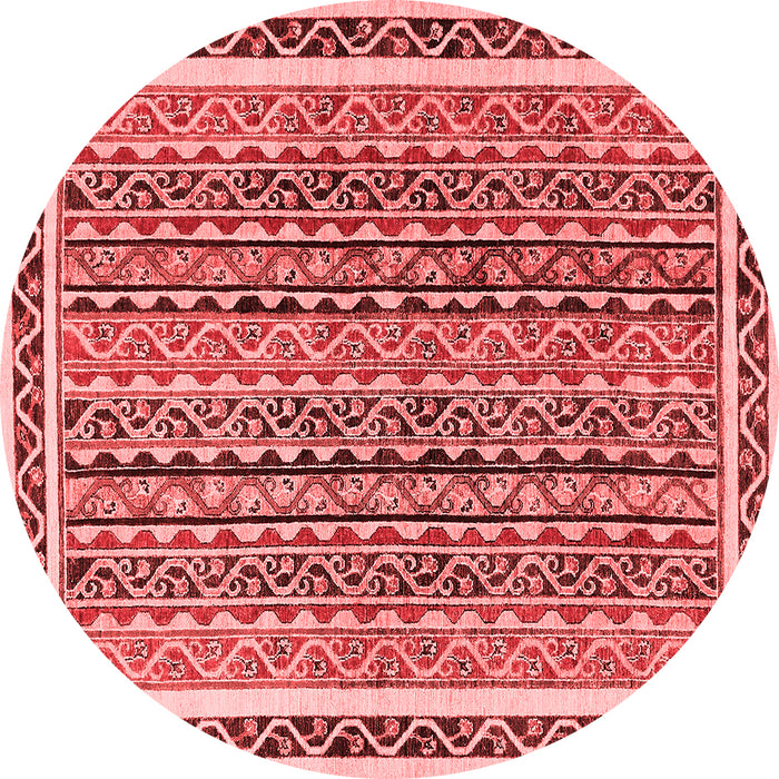 Abstract Red Modern Rug, abs637red