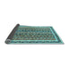 Sideview of Abstract Light Blue Modern Rug, abs637lblu