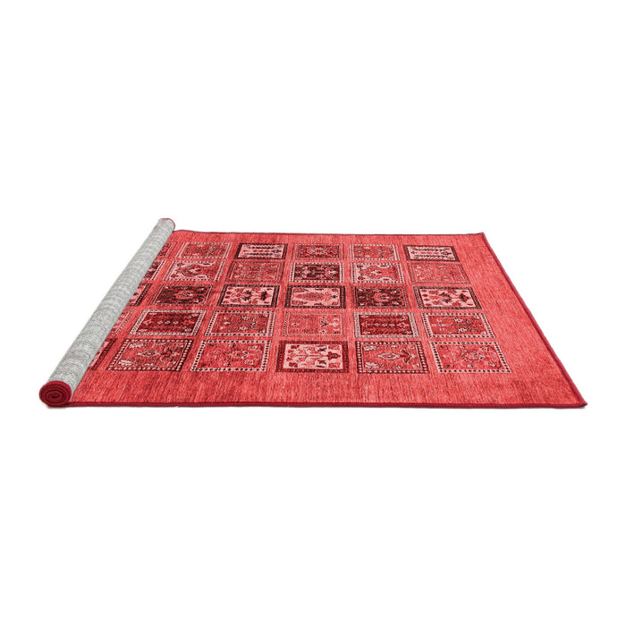 Modern Red Washable Rugs