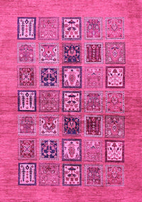 Abstract Pink Modern Rug, abs638pnk