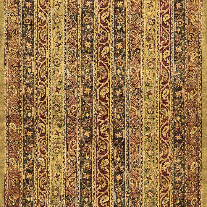 Abstract Brown Modern Rug, abs639brn