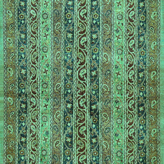 Abstract Turquoise Modern Rug, abs639turq