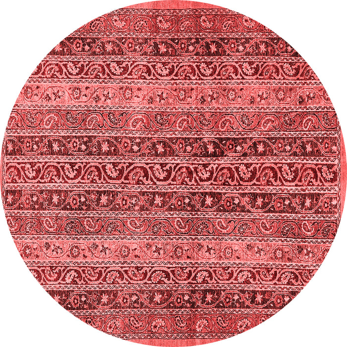 Abstract Red Modern Rug, abs639red