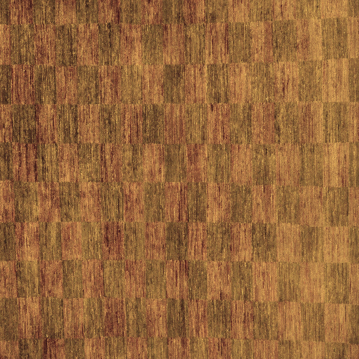 Square Machine Washable Abstract Brown Modern Rug, wshabs63brn