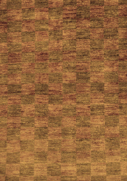 Abstract Brown Modern Rug, abs63brn