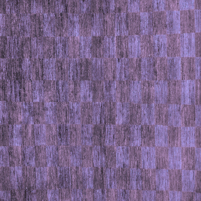 Square Machine Washable Abstract Blue Modern Rug, wshabs63blu