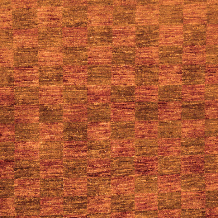 Machine Washable Abstract Orange Modern Area Rugs, wshabs63org