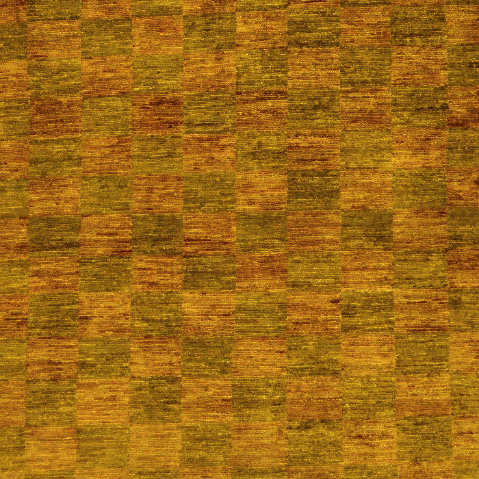 Abstract Yellow Modern Rug, abs63yw