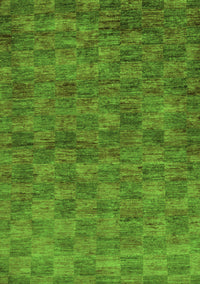 Abstract Green Modern Rug, abs63grn