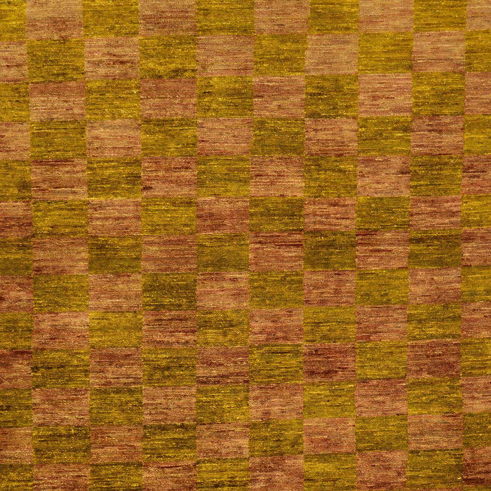 Abstract Neon Orange Modern Rug, abs63