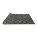 Sideview of Abstract Gray Modern Rug, abs63gry