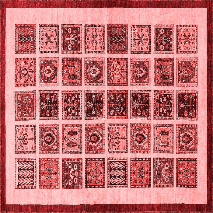 Abstract Red Modern Rug, abs640red