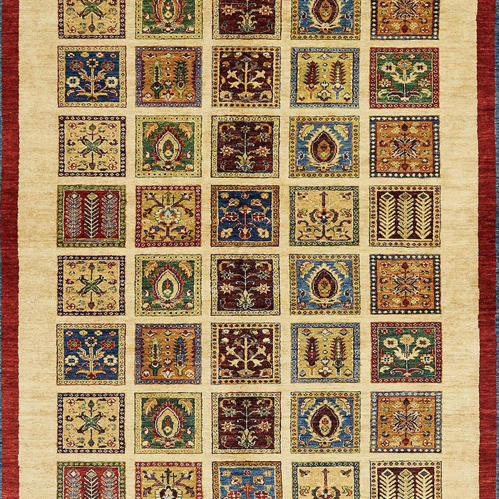 Abstract Chrome Gold Yellow Modern Rug, abs640