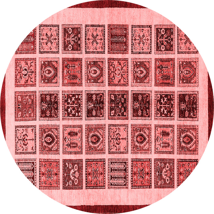 Abstract Red Modern Rug, abs640red