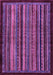 Machine Washable Abstract Purple Modern Area Rugs, wshabs641pur