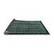 Sideview of Abstract Light Blue Modern Rug, abs641lblu