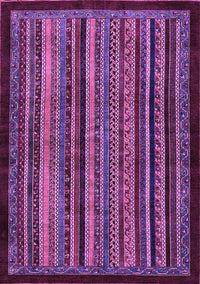 Abstract Purple Modern Rug, abs641pur