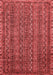 Oriental Red Modern Area Rugs