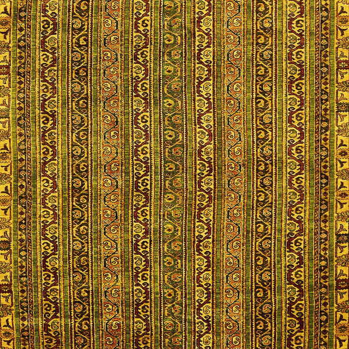 Oriental Yellow Modern Rug, abs642yw