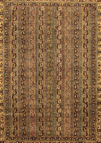 Oriental Brown Modern Rug, abs642brn