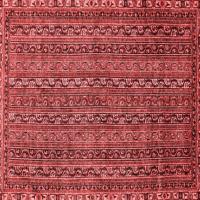 Machine Washable Oriental Red Modern Rug, wshabs642red