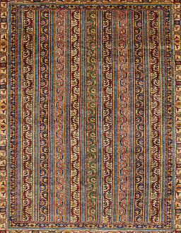 Abstract Red Oriental Rug, abs642