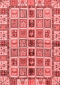 Oriental Red Modern Rug, abs643red