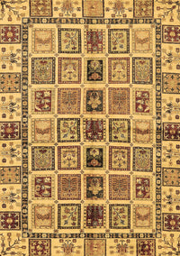 Oriental Brown Modern Rug, abs643brn