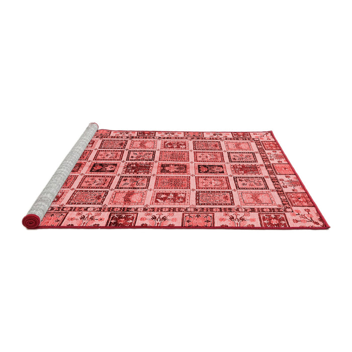 Modern Red Washable Rugs
