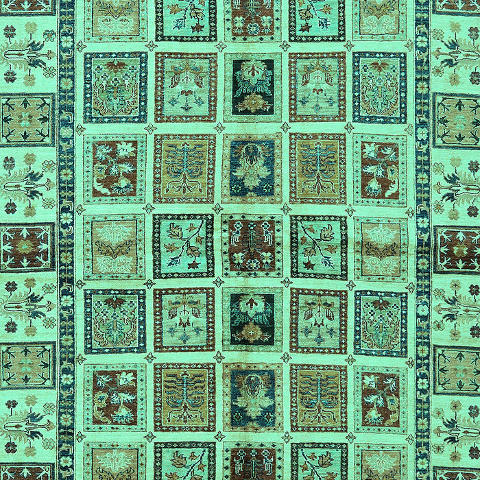 Oriental Turquoise Modern Rug, abs643turq
