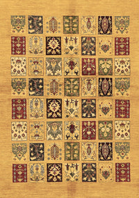 Oriental Brown Modern Rug, abs644brn