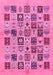 Oriental Pink Modern Rug, abs644pnk