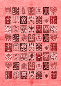 Oriental Red Modern Rug, abs644red