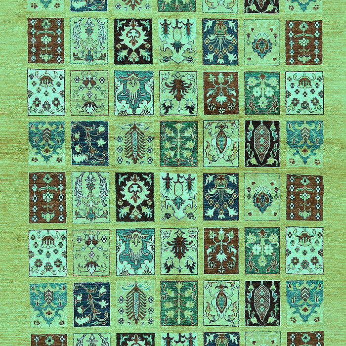 Oriental Turquoise Modern Rug, abs644turq