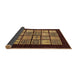 Sideview of Oriental Brown Modern Rug, abs645brn