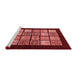 Modern Red Washable Rugs