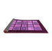 Sideview of Oriental Purple Modern Rug, abs645pur