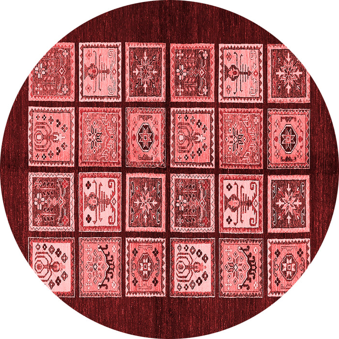 Machine Washable Oriental Red Modern Rug, wshabs645red