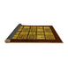 Sideview of Oriental Yellow Modern Rug, abs645yw