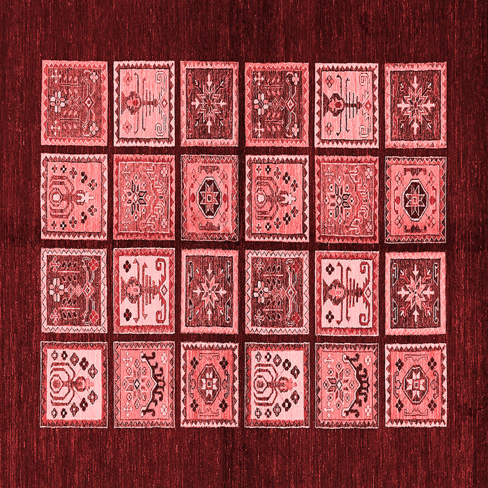 Oriental Red Modern Rug, abs645red