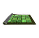 Sideview of Oriental Green Modern Rug, abs645grn